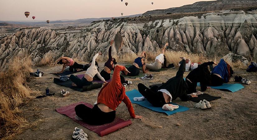 Kapadokya’da 3 gün sürecek yoga şenliğinde geri sayım