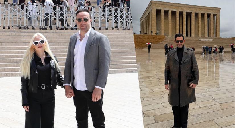 Konser öncesi Ata’mızı ziyarete geldik!