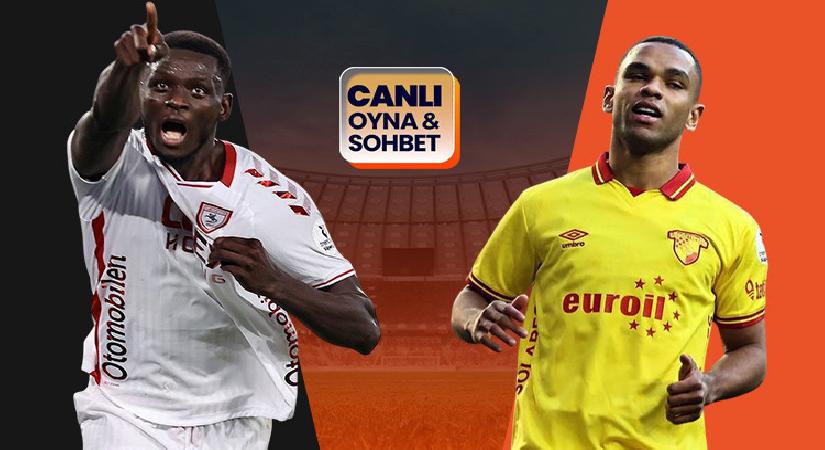 Ligin son maçında Samsunspor, Göztepe’yi ağırlıyor! Maçın heyecanı canlı sohbet ile Misli’de