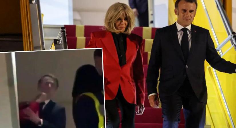 Macron’un yediği tokatın nedeni “çok güzelsin” mesajı