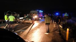 Mersin’de zincirleme kaza. 1 meyyit, 5 yaralı