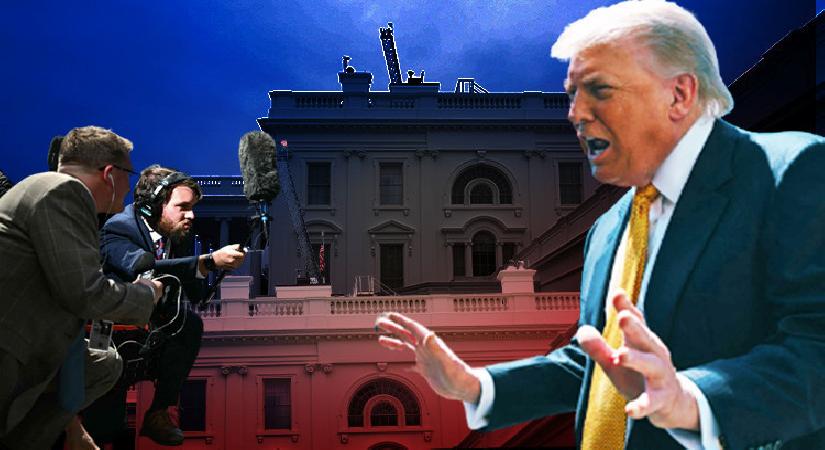 Muhabirin sorusu Trump’ı zahmetten çıkardı: Hakaretler peş peşe geldi