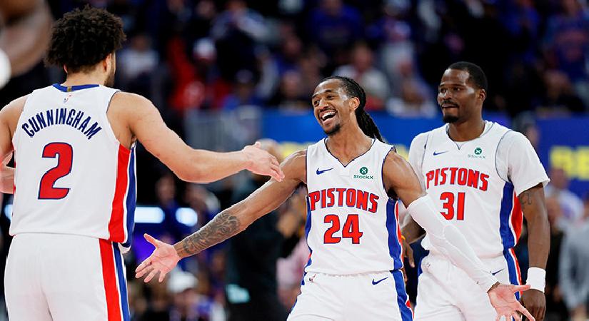 NBA’de Pistons ve Cavaliers konferans yarı finaline yükseldi