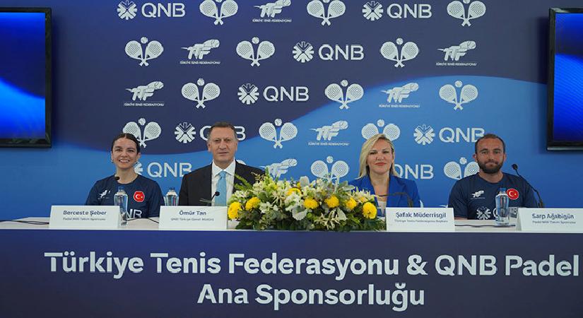 QNB Türkiye ve Türkiye Tenis Federasyonu’ndan iş birliği
