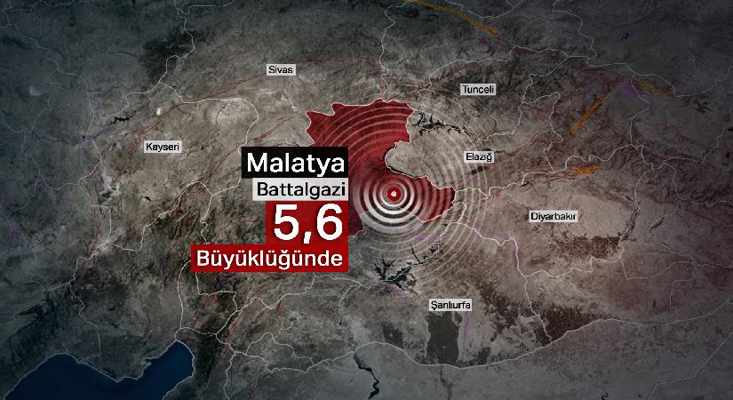 Son dakika… Malatya’da 5,6 büyüklüğünde zelzele sonrası durum nedir?