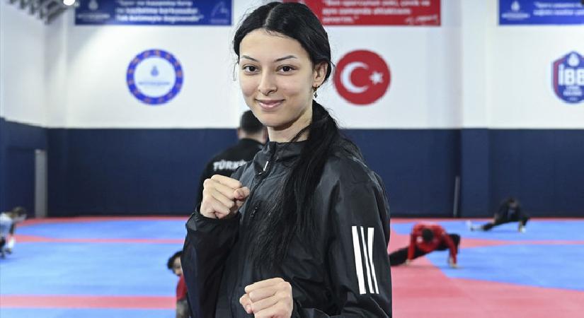 Ulusal tekvandocu Elif Sude Akgül, Avrupa şampiyonu oldu!