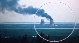 Zaporijya Nükleer Santrali yakınlarına İHA saldırısı