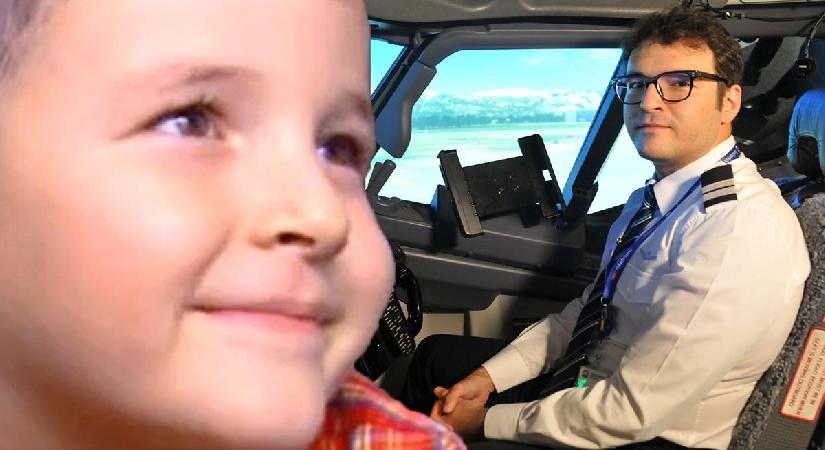 20 yıl evvel reklam yüzü olduğu hava yolu şirketine kaptan oluyor
