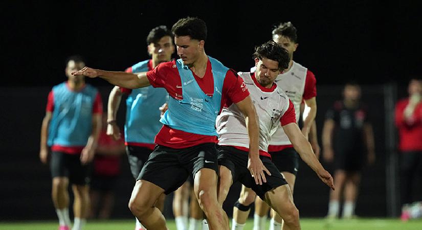 A Ulusal Futbol Kadrosu, Paraguay maçının hazırlıklarını sürdürdü