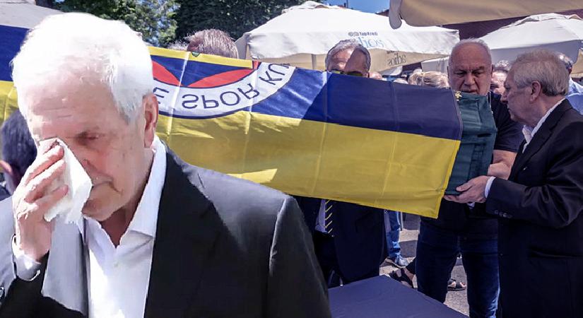 Aziz Yıldırım Fenerbahçe’nin eski yöneticisi Derviş Köksal Özbek’in cenazesinde gözyaşlarına hakim olamadı: ‘Dostum, yol arkadaşım, inşallah cennette buluşuruz’