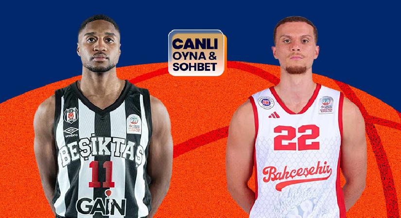 Basketbol Muhteşem Ligi’nde 2. finalist belirli oluyor! Beşiktaş-Bahçeşehir maçı canlı sohbet ile Misli’de