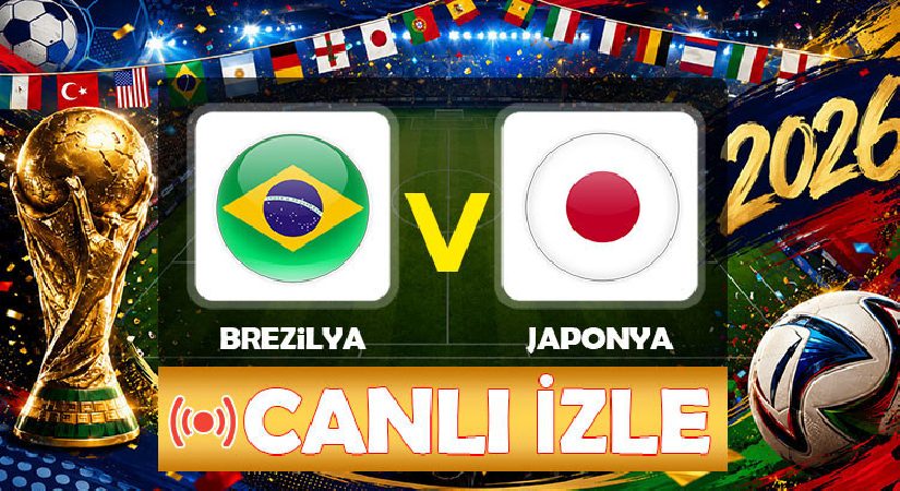 Canlı Anlatım: Brezilya Japonya (Dünya Kupası maçı)