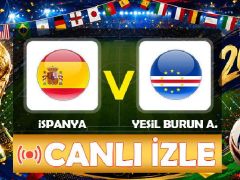 Canlı anlatım: İspanya – Yeşil Burun Adaları (Dünya Kupası H Grubu)