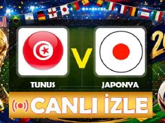 DÜNYA KUPASI MAÇI: Tunus – Japonya maçı ne vakit saat kaçta, hangi kanalda?