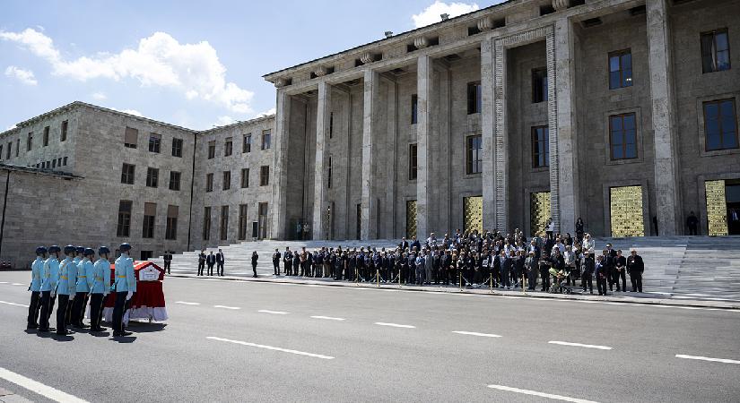 Eski milletvekili Yusuf Fevzi Arıcı için TBMM’de cenaze merasimi