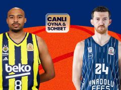 Fenerbahçe, Anadolu Efes’i ağırlıyor! Maçın heyecanı canlı sohbet ile Misli’de