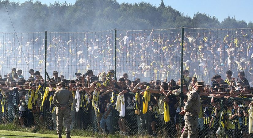 Fenerbahçe taraftarı, Topuk Yaylası’na akın etti!