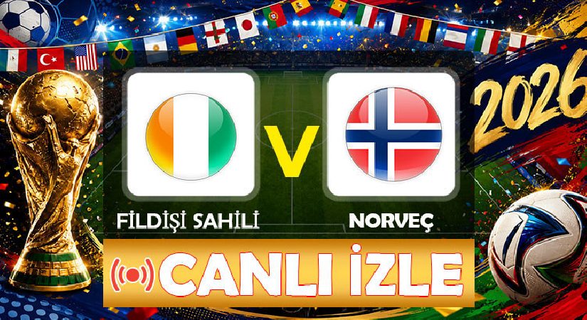 Fildişi Kıyısı – Norveç maçı ne vakit, saat kaçta, hangi kanalda? 2026 Dünya Kupası Fildişi Kıyısı Norveç olası 11’ler