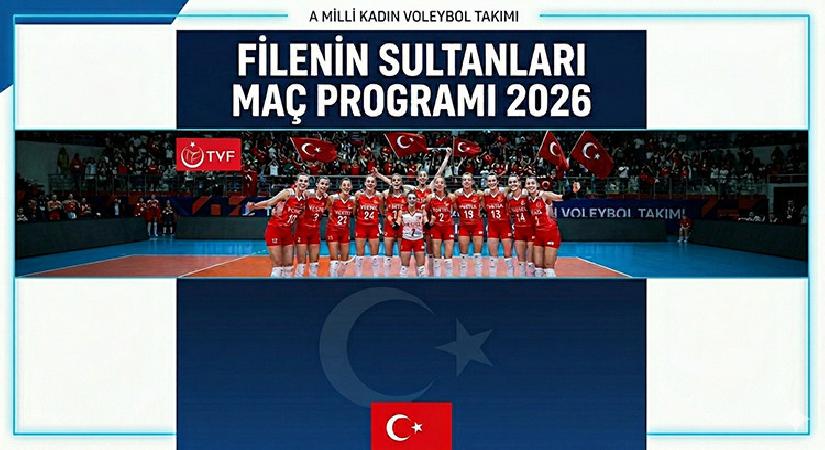 Filenin Sultanları 2026 Maç Programı: FIVB Bayanlar Voleybol Milletler Ligi 3. hafta maçları ne vakit, saat kaçta? A Ulusal Bayan Voleybol Grubu VNL ve Avrupa Şampiyonası Takvimi