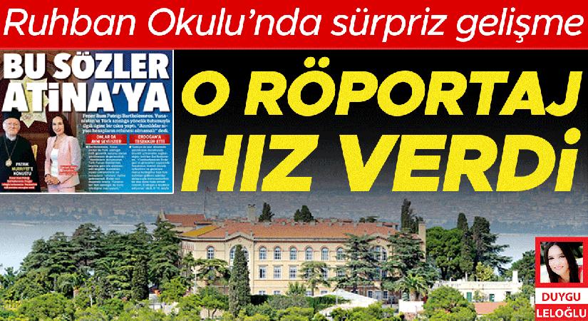 Hürriyet’in röportajı sonrası kritik görüşme: ‘Ruhban Okulu için yeşil ışık’ argümanı