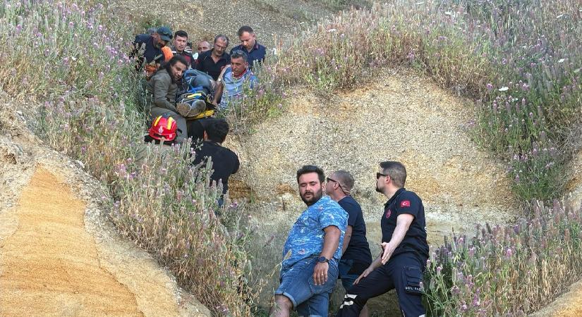 İstanbul’da yamaç paraşütü kazası. Biri çocuk 2 kişi kayalıklara çarparak yaralandı