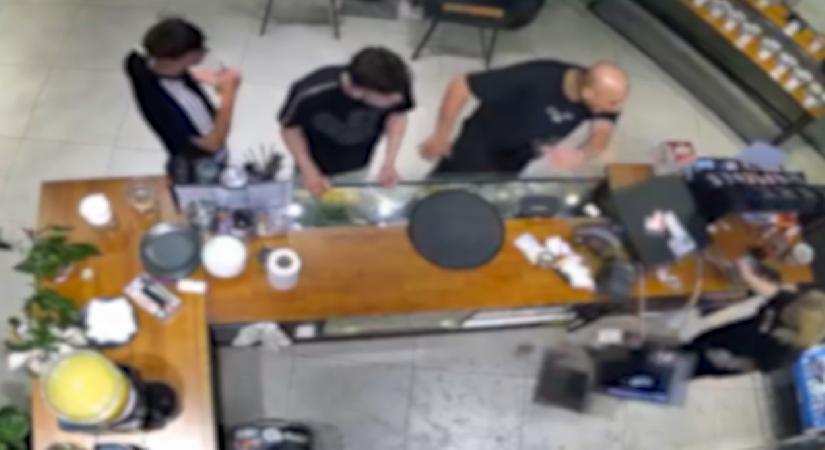 Limonata sipariş edip ortalığı birbirine katan müşteri gözaltında