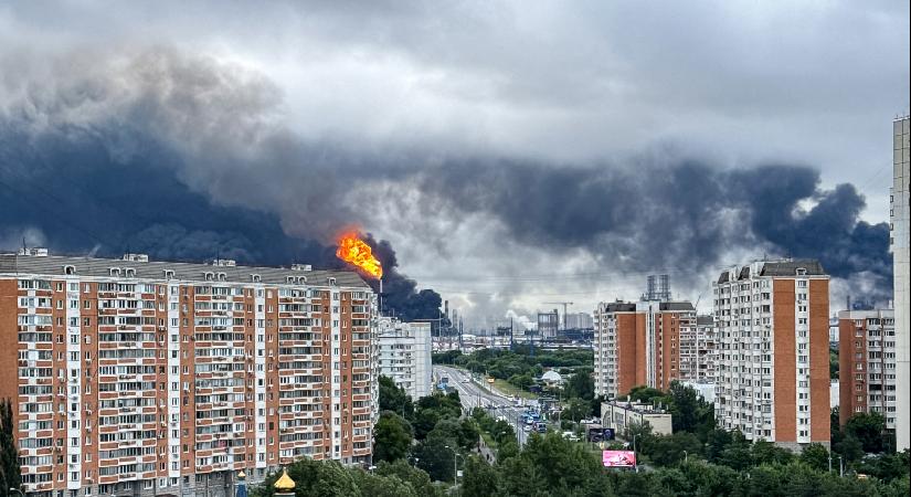 Moskova’ya dev akın. Ukrayna İHA’ları petrol tesislerini amaç aldı