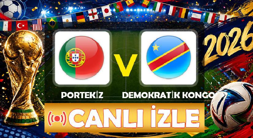 Portekiz – Demokratik Kongo Cumhuriyeti maçı ne vakit, saat kaçta, hangi kanalda? Dünya Kupası K Kümesi maçı canlı izle!
