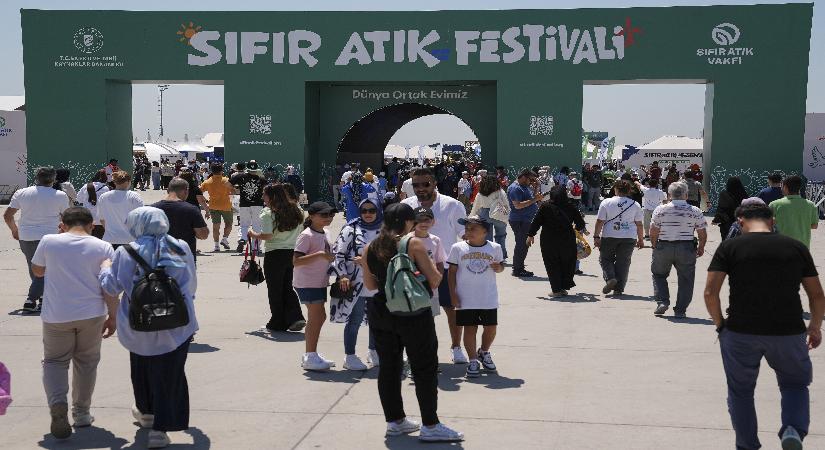 Sıfır Atık Şenliği’ne ağır ilgi