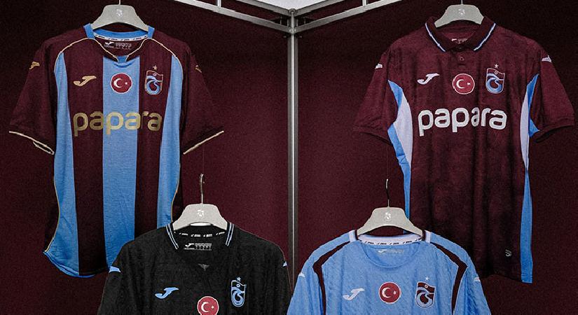 Trabzonspor, yeni dönem formalarını tanıttı!