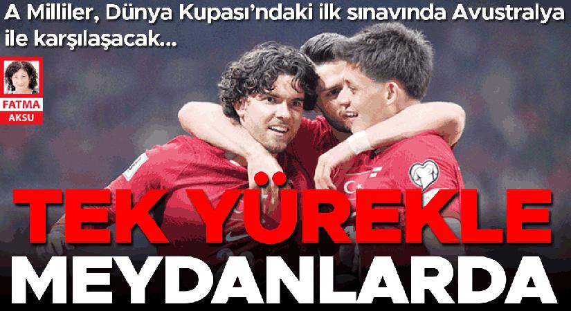 Tüm meydanlarda ulusal maç coşkusu!