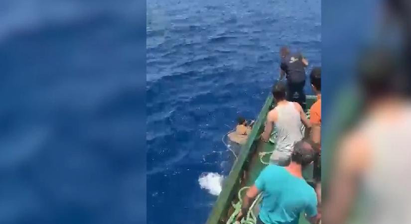 Türk balıkçılar 48 göçmeni kurtardı. Balıkçılar yaşananları NTV’ye anlattı