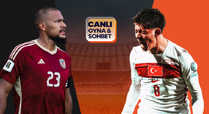 Türkiye, Dünya Kupası öncesi Venezuela karşısında! Maçın heyecanı canlı sohbet ile Misli’de