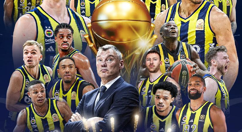 Türkiye Sigorta Basketbol Üstün Ligi’nde şampiyon Fenerbahçe Beko