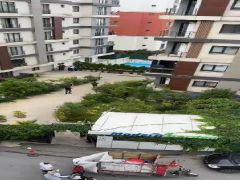 Yeni boşanmış çiftin cansız vücutları sitenin bahçesinde bulundu