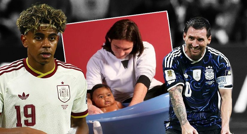 19 yıl evvel küvette yıkadığı bebek, Lionel Messi’ye rakip oldu. Lamine Yamal ve o fotoğrafın hikayesi