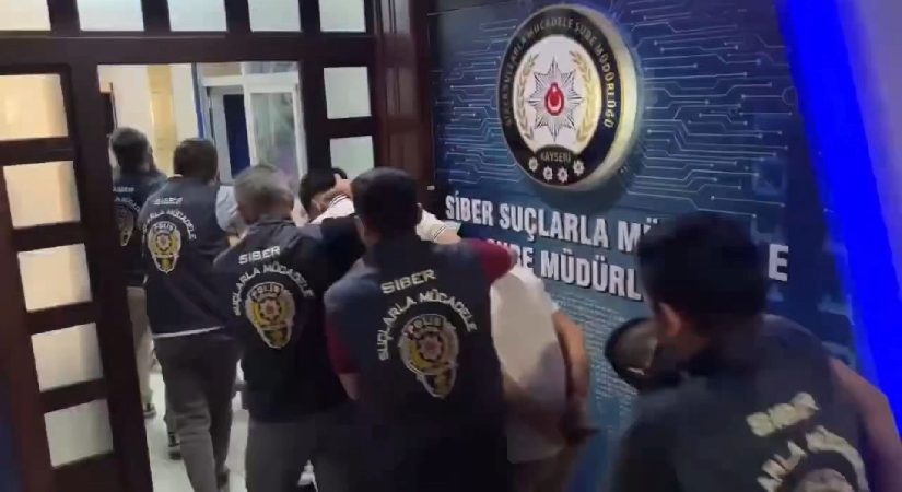 39 ilde siber kabahat operasyonu: 361 tutuklama