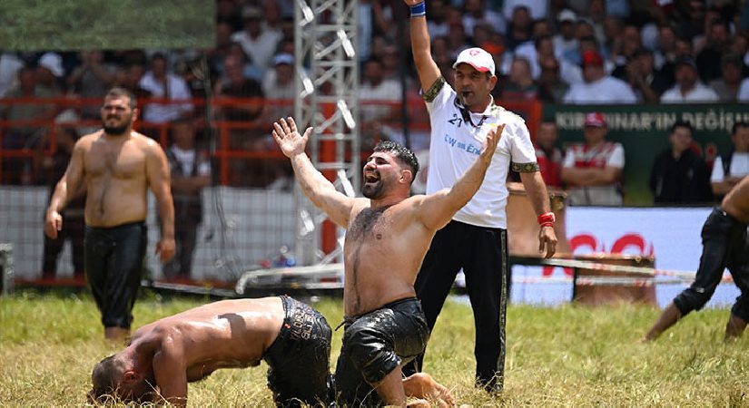 665. Kırkpınar Yağlı Güreşleri’nde başpehlivan Erkan Taş oldu!