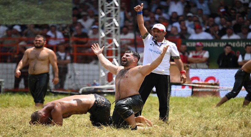 665. Tarihi Kırkpınar Yağlı Güreşleri’nde başpehlivanlığı Erkan Taş kazandı