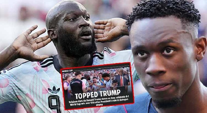 ABD-Belçika maçını dünya konuşuyor! ‘ABD, rezil oldu, Trump dansı yaptılar’
