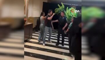 ABD’de protestoculardan Netanyahu’nun yemek yediği otele baskın