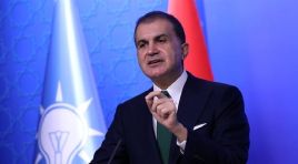AK Parti Sözcüsü Çelik, ayet yazılı pankartın kapatılmasına reaksiyon gösterdi