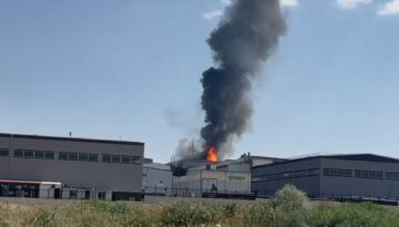 Ankara’daki fabrika yangını denetim altında