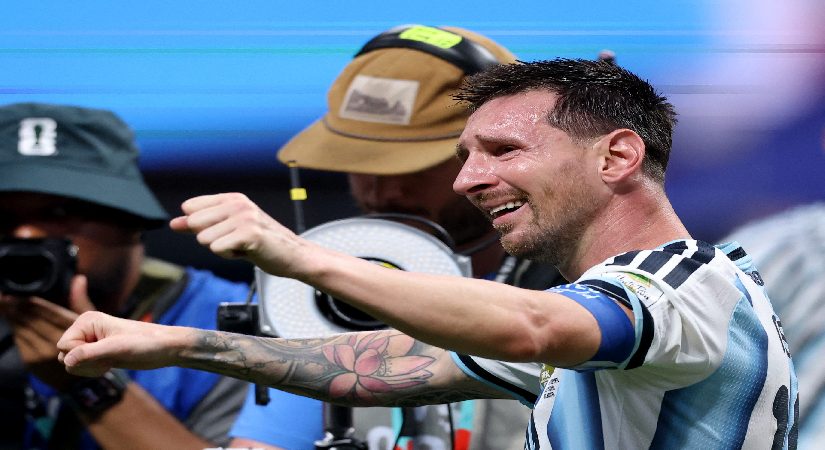 Atarken de kaçırırken de rekor kırdı. Tarihi gecede Messi’nin gözyaşları