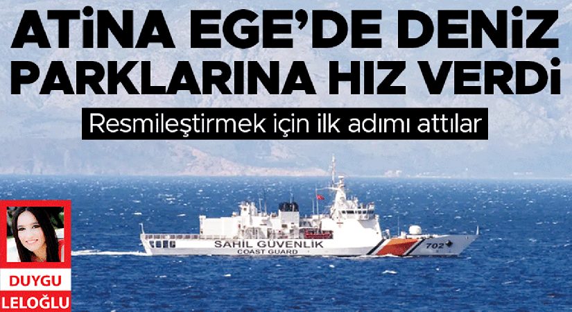 Atina Ege’de deniz parklarına sürat verdi