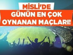Avrupa Kupalarında 1. Eleme Tipi Maçları Başladı, U19 Avrupa Şampiyonası’nda Yarı Final Zamanı! İşte Misli’de Günün En Çok Oynanan Maçları
