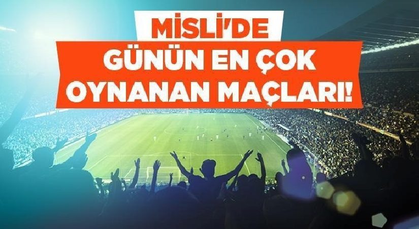 Avrupa Ligi elemelerinde gol bahisleri dikkat çekiyor! İşte Misli’de günün en çok oynanan maçları