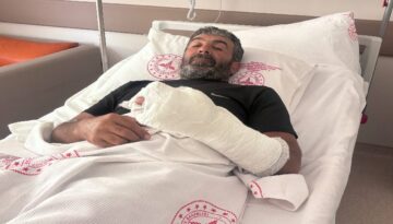 Ayı saldırısından yaralı kurtuldu. “Kürek olmasaydı sonum ne olurdu bilmiyorum”