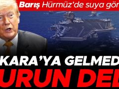 Barış Hürmüz’de suya gömüldü