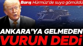 Barış Hürmüz’de suya gömüldü
